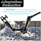 For Noga Nogaflex Magnetic Holding Base Fine Adjust Dial Indicator Holder Nf1022