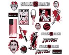 Stolen X Fiction American Psycho Sticker Pack  s933 