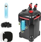 Canister Filter  External Aquarium Filter Ultra-quiet With Media