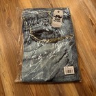 Under Disguise Lot Of 2 Mens L Large Blue Jean Stretch Drawstring Sleepwear Nwt