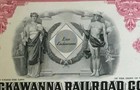 1960 s 100 Shares Erie-lackawanna Railroad Company Stock Certificate  