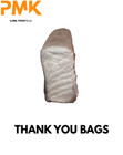 Thank You T-shirt Bags 11 5  X 6 5  X 21   50 - 1000 Count