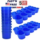 Hanging Water Bird Cage Cups Cage Feed Cups Poultry Gamefowl Rabbit Chicken Bowl