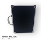 Sooez Heavy Duty Aluminum Locking Clipboard Case Box With Handle - Holds Letter