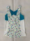 Prince Youth Girls  Large Printed Tennis Tank Top Singlet Summer Court Shirt