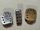          Wwi German M1910 Belt-hook Buttons     Set Of 3 Original Imperial Tabs