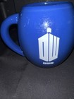 Doctor Who Tardis Blue Oval  Coffee Mug 5 Inch Tall Official Bbc 2012