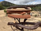 57    Manzanita Bird Perch With Swing Designed For Large Birds    Parrots Macaw