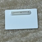 Waffle House Blank Employee Name Tag Badge Yellow Pinback  Costume Roll Play