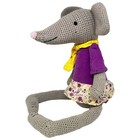 Pottery Barn Kids 16  Knit Crochet Mouse Doll 2008 Pbk Plush Stuffed Animal