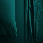Plush Bedding 1000tc 1200tc 100  Cotton Us Sizes Select Item Teal Solid