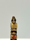 Original Inuit Eskimo Hand Carved Totem  Early 1900 s  Miniature 2 3 16   Lot b3
