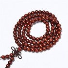 Unisex 108 Natural Wood 6mm Beads Bracelet Mala Prayer Beads Necklace Buddhist R