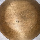 Signed Cs 99    King Charles Cavalier Spaniel Hand Painted  9    Wooden Plate Decor