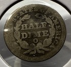 1850-o Seated Liberty Half Dime 5c Silver Coin