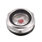 Uxcell Oil Liquid Level Gauge Sight Glass G1 2 Male Threaded Aluminum 