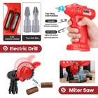 Kids Tool Bench  Toddler Workbench With Electric Drill And 78 Realistic Toy Tool