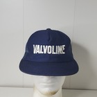 Vintage Valvoline Oil Spelled Out Embroidered Logo Trucker Hat Snapback Cap Usa