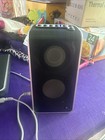 Logitech Wired Computer Speakers Black Silver For Parts Repair One Speaker Works