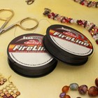 The Beadsmith Fireline By Berkley     Micro-fused 10lb  50 Yard  Smoke Grey 