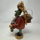 Vintage Kwo Erzgebirgische Volkskunst Germany Basket Maker Incense Smoker 9   