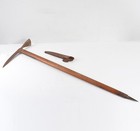 Vintage Sapporo Bergheil K i w  Ice Axe 84 5cm Wood Shaft Japan Alpine
