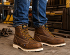 Thorogood American Heritage 6  Moc Steel Toe Work Boots  804-4375 Crazyhorse