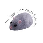 Remote Control Rc Rat Mouse Mice Wireless For Cat Dog Pet Toy Novelty Gift