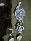  Blue Willow Pattern Child s Porcelain Teapot And Tea Set Made In Japan