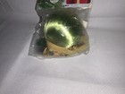 Leewards Maltese Green gold Vintage Sequin Bead Christmas Ornament Kit Nos