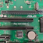 Asus Intel Pro H410m-c Lga1200 Ddr4 Dvi hdmi Matx Motherboard   I o Plate