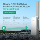 Tp-link Omada Point To Point Wireless Bridge Outdoor - 5ghz  867mbps  Ptp ptmp  