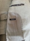 Jos  A  Bank Gray Tailored Fit 2-piece Suit 46r 2-button Notch Pleated 36x30 Pnt