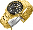     nib Limited Invicta Pro Diver Men s Watch - 43mm  Gold  Black Dial  30026      
