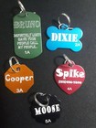 Custom Engraved Personalized Pet Id Tag Dog Cat Name Tags Double Side Aluminum