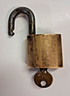 Vtg Corbin Brass Padlock W Key Tested Working