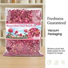 8oz Dried Rose Petals - Red   Pink Flowers Bulk For Soap Candle Making