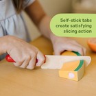 Melissa   Doug Cutting Fruit Set - Wooden Play Food Kitchen Accessory  Multi