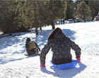 Toboggan Snow Sled  Made W heavyduty Plastic  Thick Bottom  For Outdoor Activity