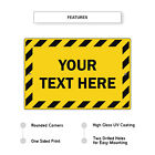 Custom Sign Your Text Wording Sign Personalized Text Notice Aluminum Metal Sign