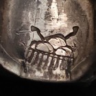Ralph Tawangyaouma  Hopi Sterling Silver Turquoise Ring Size 6 5 9 8 Grams   
