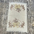 Vintage Retro 70s Mushroom 2 Dish Towels 3 Dishcloths Matching Set Of 5