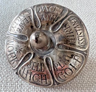 Vintage Gorham Sterling Silver    decision Maker    Spinning Top Stock Broker