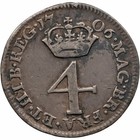 1706 4 Pence Anne Coin Maundy Coinage Uk  mo4175- 