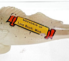 Vintage Celluloid Figural Fish Souvenir Sewing Tape Measure Long Beach Wash