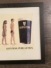 Guinness Stout Beer    pure Genius    Evolution Advertising Poster Framed Sign