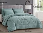 Chezmoi Collection Jasper Bed In A Bag Geometric Triangle Quilted Comforter Set