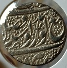  kn-59 india-sikh Empire Silver Rupee Of Maharaja Ranjit Singh Trident Symbol 