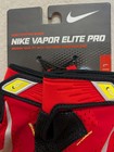 Nike Vapor Elite Pro Baseball Batting Glove Red Volt Size Adult Large Lg L