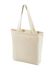 Wholesale Canvas Tote Bags  15 w X 16 h X 3 g  Cotton Natural Bags 